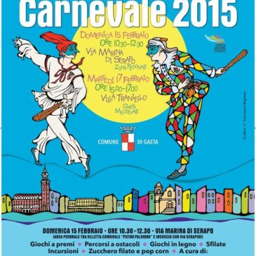 Carnevale a Gaeta 2015: ecco il programma di Gaeta a Colori!