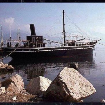Gaeta: La nave Caiattas nel 1979