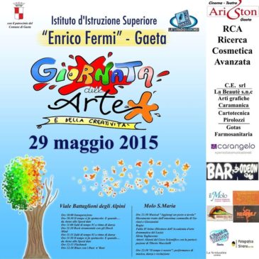 Gaeta: Giornata dell’Arte – Venerdi 29 Maggio 2015