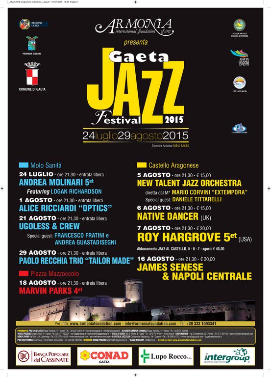 Gaeta Jazz Festival 2015