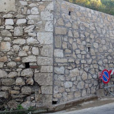 Gaeta: terminati i lavori di ripristino della “breccia” in Via della Breccia