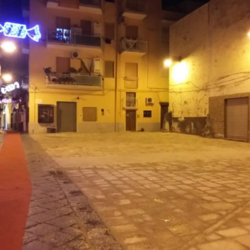 *FOTO* Gaeta: Prima Piazzetta Via Indipendenza: conclusi i lavori 