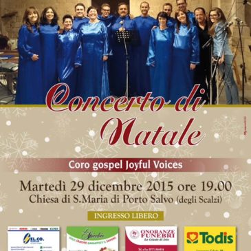 Gaeta: concerto di Natale Coro Gospel Joyful Voices