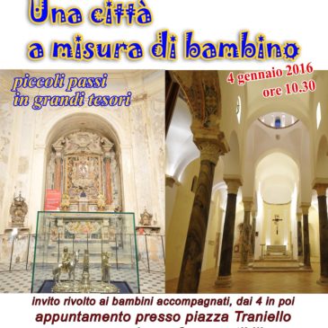 Gaeta: “Piccoli passi in Grandi Tesori” percorso di archeologia e arte per bambini – 4 gennaio 