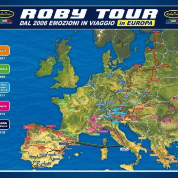 Robytour 2016 in Europa: ecco la mappa