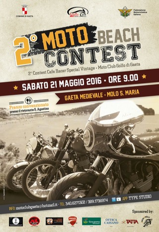 Gaeta: Motoraduno “MotoBeach Contest 2016” – Seconda edizione