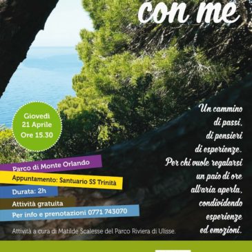 Gaeta: Passeggiata a monte Orlando / Cammina con me