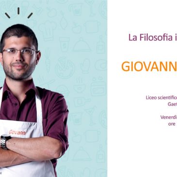 Gaeta: Cucina & Filosofia insieme nella scuola, grazie a Giovanni Gaetani