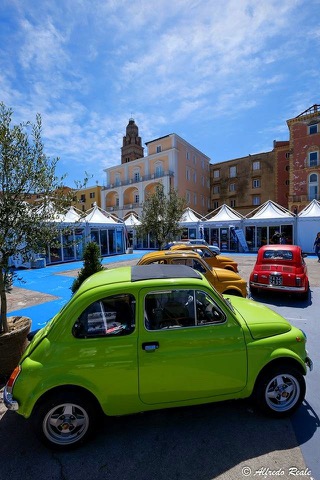 Gaeta: Foto del Raduno nazionale Fiat 500 club Italia del 1 Maggio