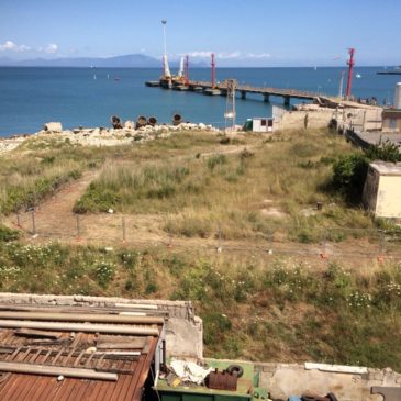 Gaeta: Mercato del pesce all’ex Canaga: aperto il cantiere. Ecco le foto