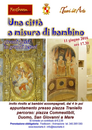 #Eventi Gaeta: “Una Città a misura di bambino” – 11 Giugno 2016