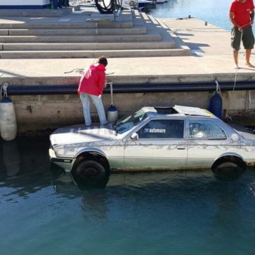 Da La Spezia a Venezia fa tappa a Gaeta: viaggio di una Maserati via mare…