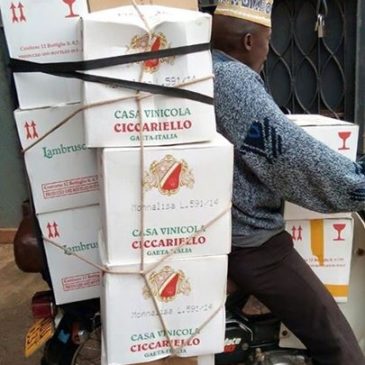 Eccellenze Gaetane nel mondo: il Lambrusco di Ciccariello raggiunge l’Africa