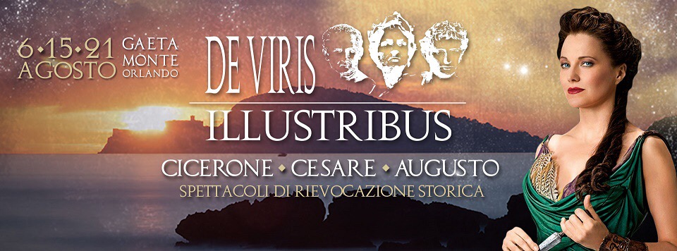 “De Viris Illustribus”: Rievocazione storica di Cicerone,Cesare e Augusto a Monte Orlando