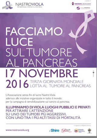 Gaeta partecipa alla Terza la Giornata Mondiale per la Lotta al Tumore del Pancreas