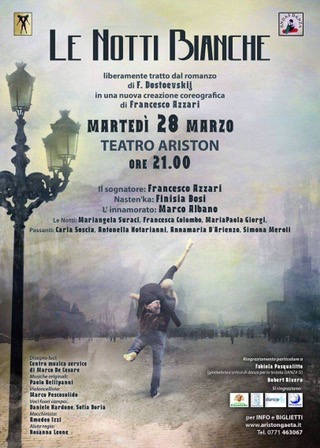 Teatro: “Le Notti Bianche” – Emozioni come L’abbandono, il sogno, l’amore…