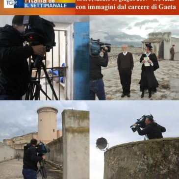 Gaeta in TV: tra poco su rai 3, non perderlo! 