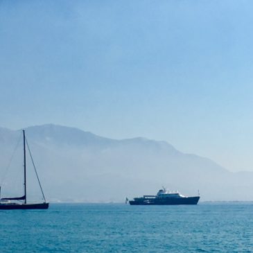 Altair, Il super yacht di Diego Della Valle arriva a Gaeta