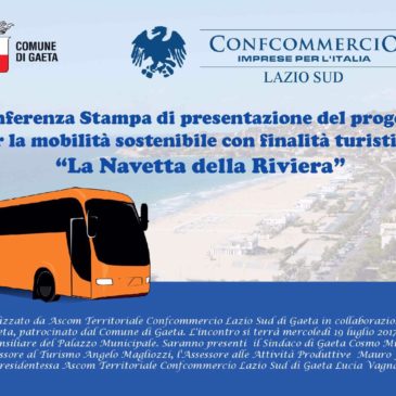 Mobilità sostenibile a Gaeta: parte “La Navetta della Riviera”