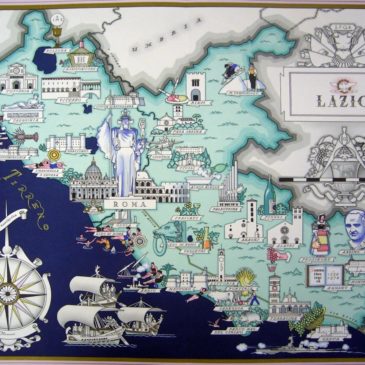 Gaeta rappresentata in un’antica e pittoresca cartografia