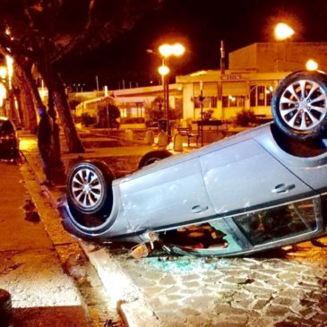 Gaeta: incidente a Largo Caserta, speronate auto in sosta