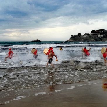 Un tuffo nel nuovo anno 2018: ecco le foto del primo bagno a Gaeta!