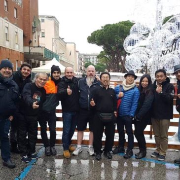 Sono arrivati gli artisti del “World Ice Art Competition”