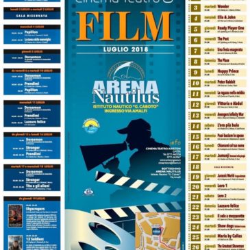 Cinema all’aperto: tutta la programmazione per l’estate