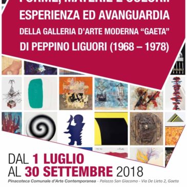 Forme, materie e colori: esperienza ed avanguardia della Galleria d’Arte Moderna “Gaeta” di Peppino Liguori