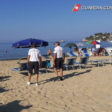 Spiaggia di Serapo: 1200€ di verbale per occupazione indebita