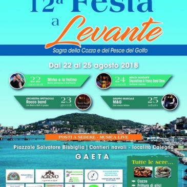 Festa a Levante: Sagra della Cozza e del Pesce di Gaeta