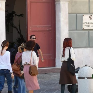 Film a Gaeta: Ecco l’arrivo di Ambra Angiolini in scena a Via Annunziata