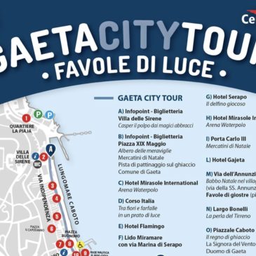 Novità Luminarie 2018: Arriva il Gaeta City Tour, sali e scendi quando vuoi!