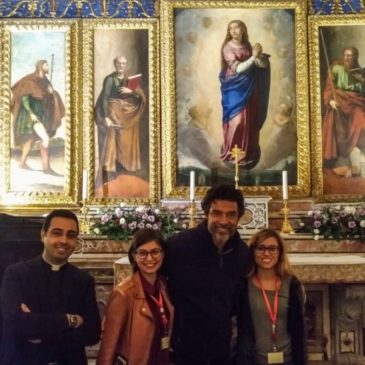 Alessandro Gassmann visita la Cappella d’Oro: “Sono senza parole…”