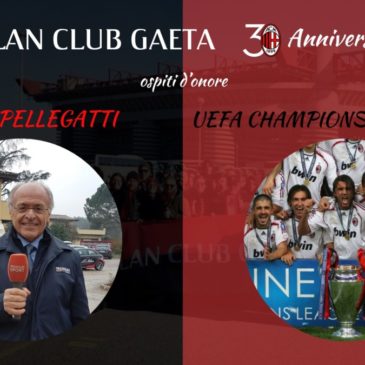 Galà del Milan: Carlo Pellegatti a Gaeta