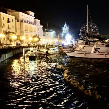 Porto Antico di Gaeta: ancora mareggiate e danni alla banchina